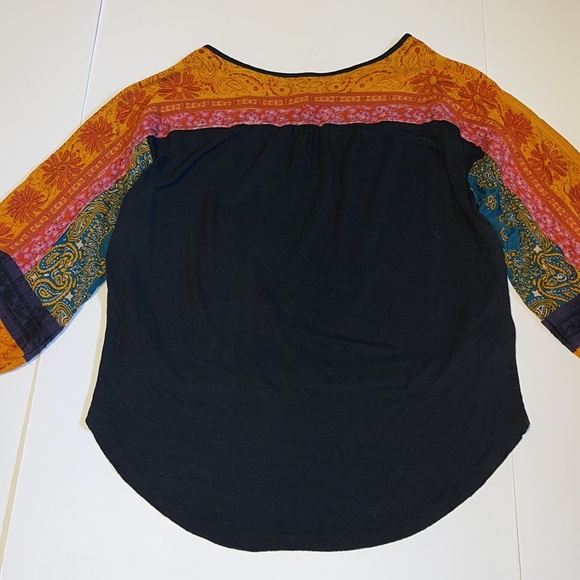 Free People Boho Balloon Sleeved Top - Women’s Size Small - Picture 9 of 10